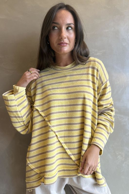 Camber Sand Knit Custard & Mocha /11=